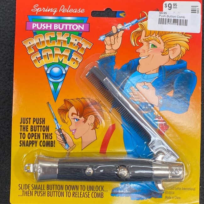Push Button Comb