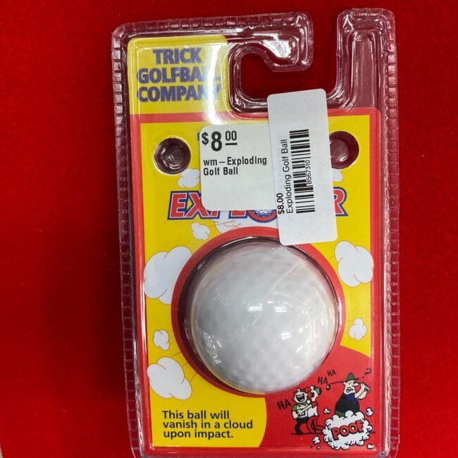 Exploding Golf Ball
