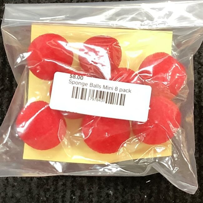 Sponge Balls Mini 8 pack