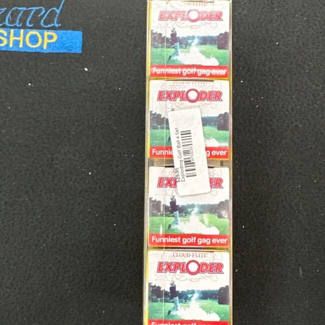 Exploding Golf Ball 4 Set