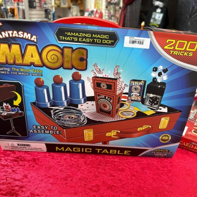 Wood Table Magic Set