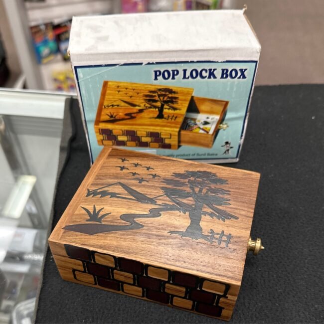 Pop Lock Box Puzzle
