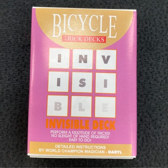 Invisible deck