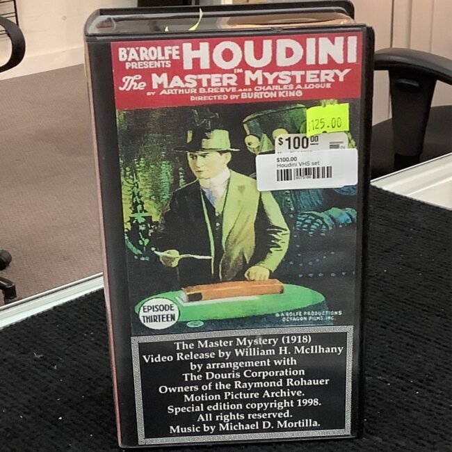 Houdini VHS set
