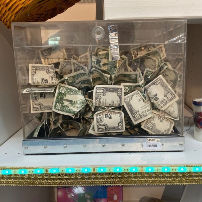 Money production box