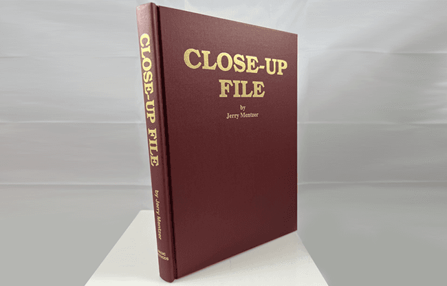 Close-up File by Jerry Mentzer - Book