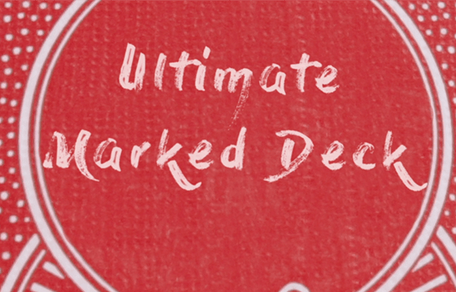 Ultimate Marked Deck (RED Back Bicycle Cards) - Trick