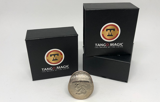 Stretched Coin Quarter Dollar by Tango- (D0095)