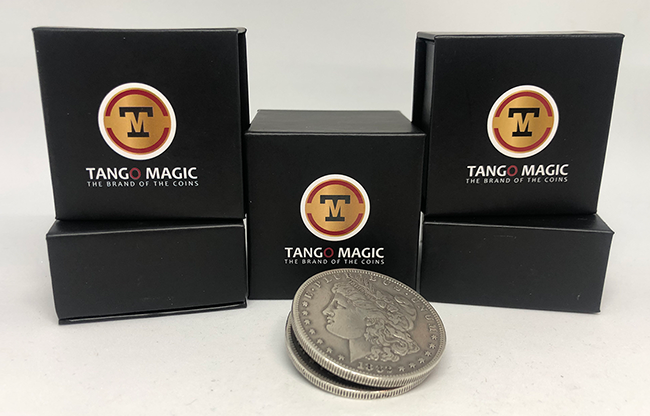 Expanded Shell Coin - Morgan Dollar (D0008)(Head) by Tango - Trick