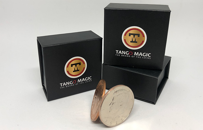 Flipper Coin PRO Gravity Half Dollar/English Penny - Tango - Trick (D0101)