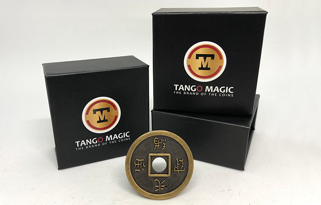 Normal Chinese coin Brass by Tango - Trick (CH013)