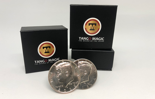 Tango Ultimate Coin (T.U.C)(D0108) Half dollar with instructional video by Tango - Trick