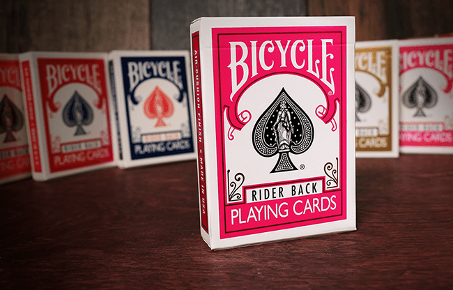 Bicycle Fuchsia Playing Cards by US Playing Card Co