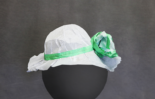 Bonnet Hat Tear by Andy Amyx - Trick