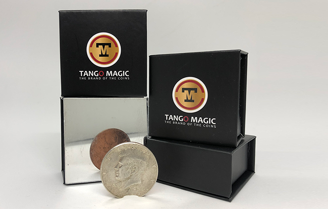 Copper and Silver Half Dollar 1964 (w/DVD) (D0140) by Tango - Tricks