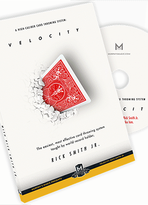 Velocity : High-Caliber Card Throwing System by Rick Smith Jr. - DVD