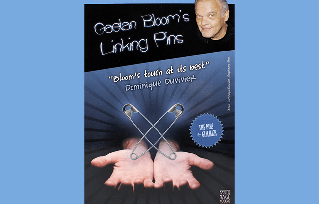 Gaetan Bloom's Linking Pins (with Online Instructions) by Mayette Magie Moderne