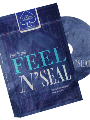 Feel N' Seal Blue (DVD and Gimmick) by Peter Eggink - DVD