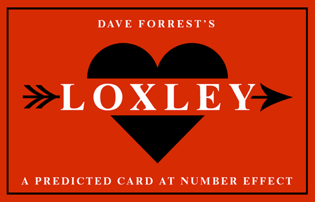 Loxley (Gimmicks and Online Instructions) by David Forrest - Trick
