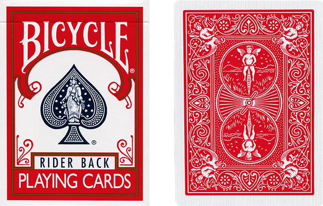 Red One Way Forcing Deck (Black and White Joker only)