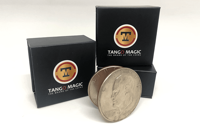 Expanded shell One Dollar Eisenhower Magnetic (D0156) by Tango - Trick