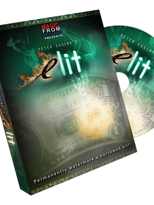 eLit (DVD and Gimmick) by Peter Eggink - DVD