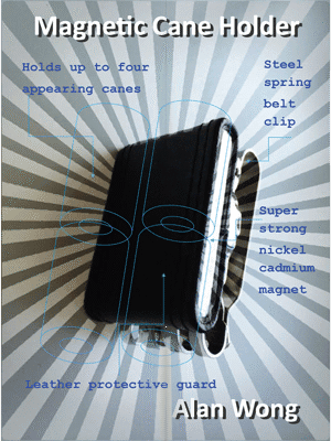 Magnetic Cane holder by Alan Wong - Trick