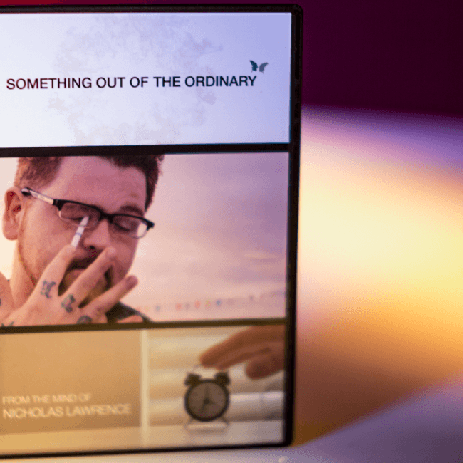 Something Out of the Ordinary  by Nicholas Lawrence and SansMinds - DVD