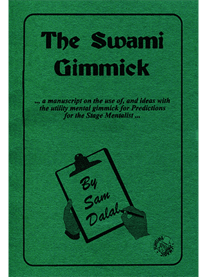 The Swami Gimmick (4 gimmicks, Lead & Book) - Trick