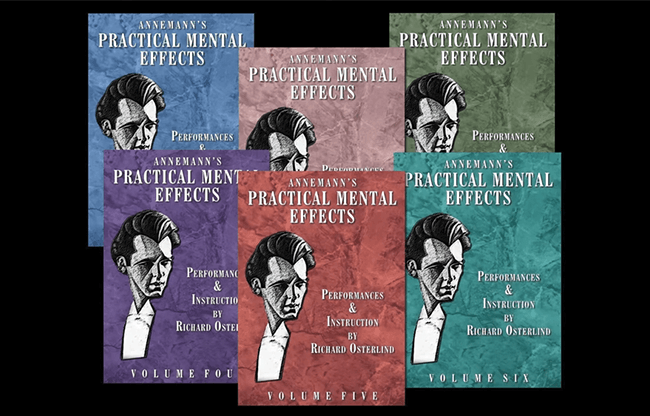 Annemann's Practical Mental Effects (Vol 1 thru 6) by Richard Osterlind - DVD