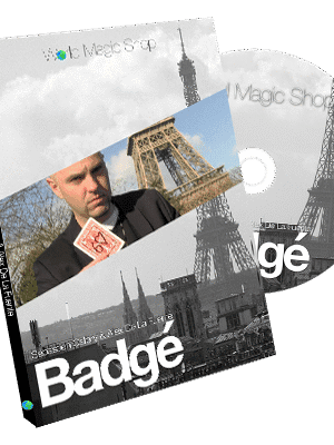 Badge (DVD and Gimmick) by Alexis De La Fuente and Sebastien Calbry - DVD
