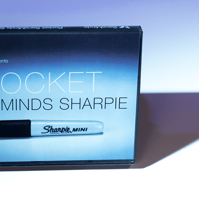 Pocket SansMinds Sharpie (DVD and Gimmick) by SansMinds - DVD