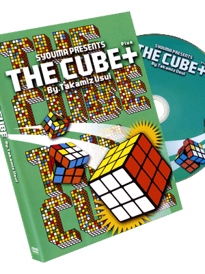 The Cube PLUS (Gimmicks & DVD) by Takamitsu Usui - DVD
