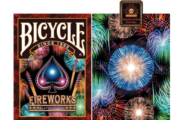Bicycle Fireworks Playing Cards by Collectable Playing Cards
