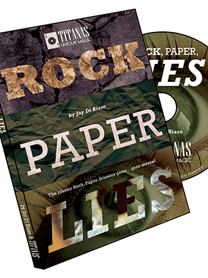 Rock, Paper,Lies by Jay Di Biase and Titanas Magic Productions - DVD