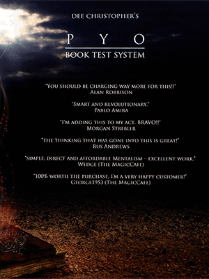 PYO (data CD and DVD) by Dee Christopher - DVD