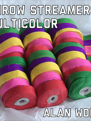 Throw Streamers Multi (30 Head / 10 pk.) by Alan Wong - Trick