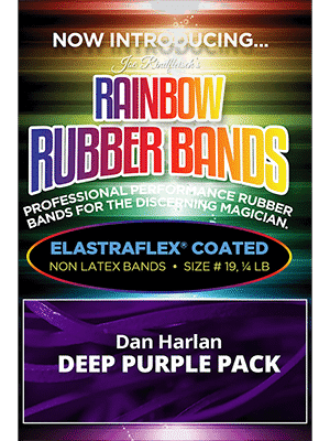 Joe Rindfleisch's Rainbow Rubber Bands (Dan Harlan - Deep Purple ) by Joe Rindfleisch - Trick