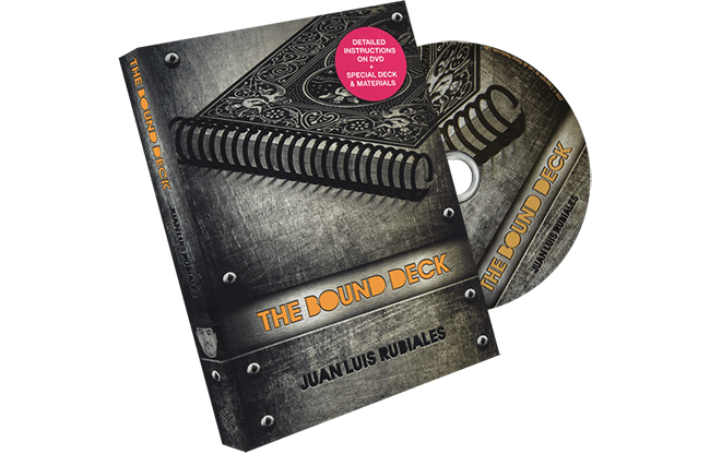The Bound Deck DVD and Gimmick (Red) by Juan Luis Rubiales and Luis de Matos - DVD