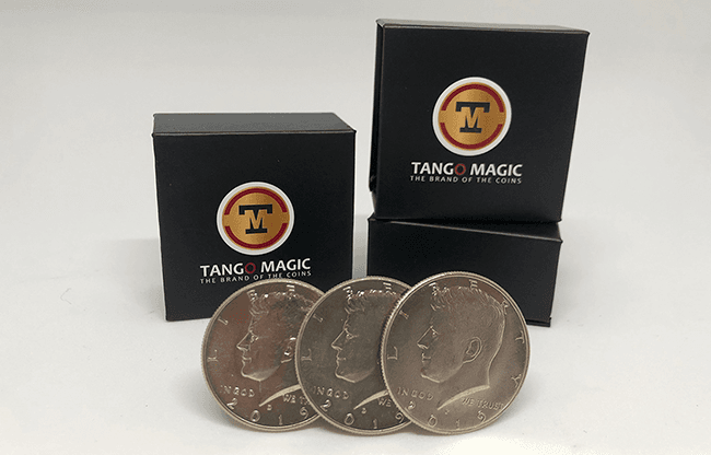 Three in One (Half Dollar) Set (D0173) by Tango - Trick