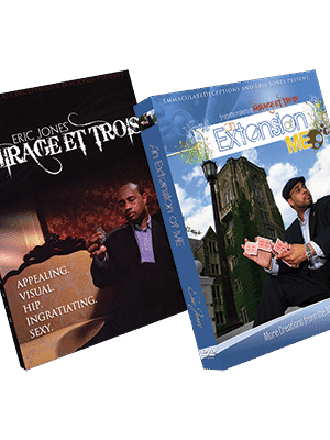 Eric Jones Set: Mirage et Trois and Extension of Me (includes Karate Coin) by Eric Jones and Kozmomagic - DVD