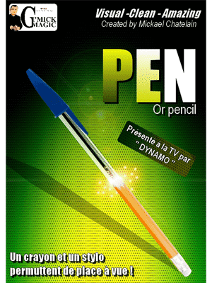 Pen OR Pencil by Mickael Chatelain  - Trick