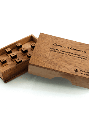 Consecutive Conundrum (The Obscuriosity Series: #3) by Diamond Jim Tyler - Trick