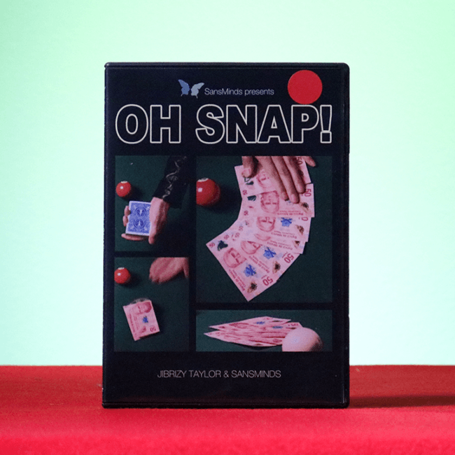 OH  SNAP! Red (DVD and Gimmick) by Jibrizy Taylor and SansMinds