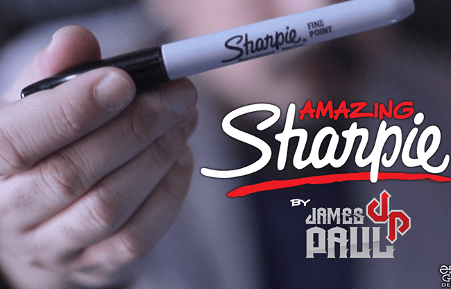 Amazing Sharpie Pen (White) by James Paul - Trick