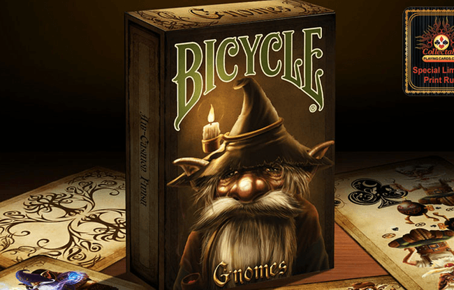Bicycle Gnomes Playing Cards by Collectable Playing Cards