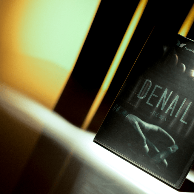 Denail (Medium) DVD and Gimmick by Eric Ross & SansMinds - DVD
