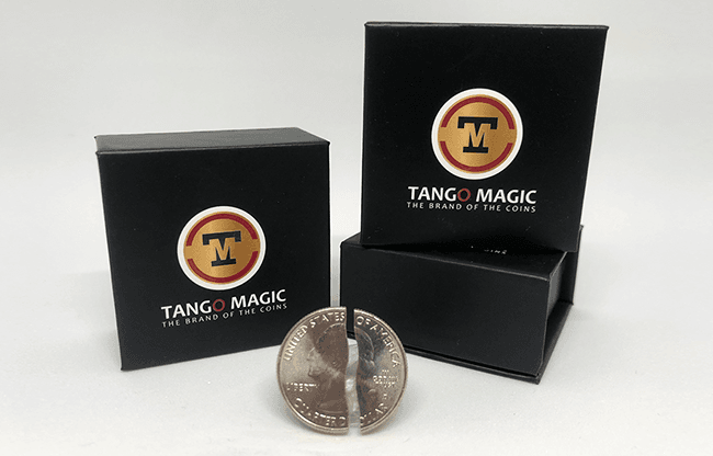 Tango Folding Coin Quarter Dollar Traditional Single Cut (D0180) by  Tango - Trick