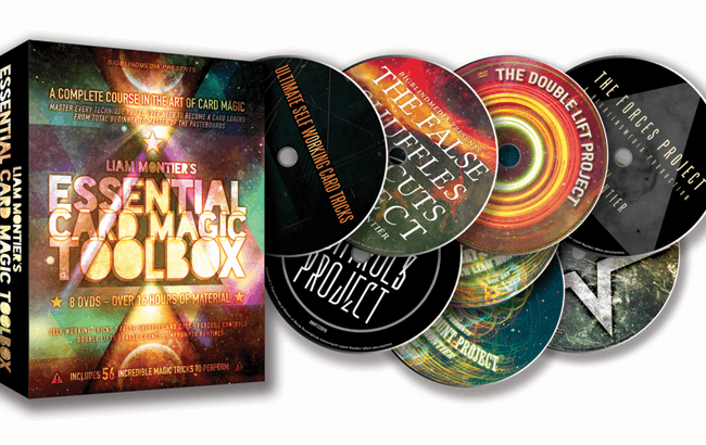 BIGBLINDMEDIA Presents Liam Montier's Essential Card Magic Toolbox (8 DVD set) - DVD