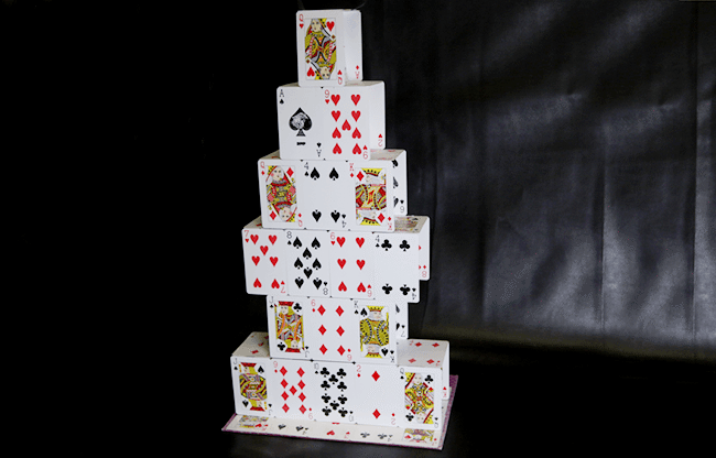 Card Castle (Standard) by Mr. Magic - Trick